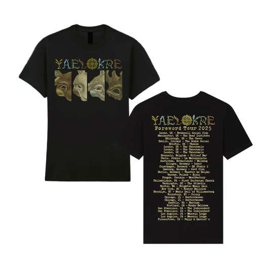 The Lark (Lined Up) Black Tour T-shirt