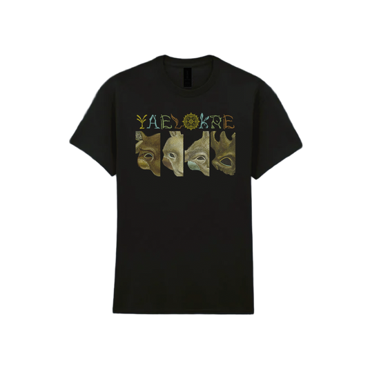 The Lark (Lined Up) Black T-Shirt