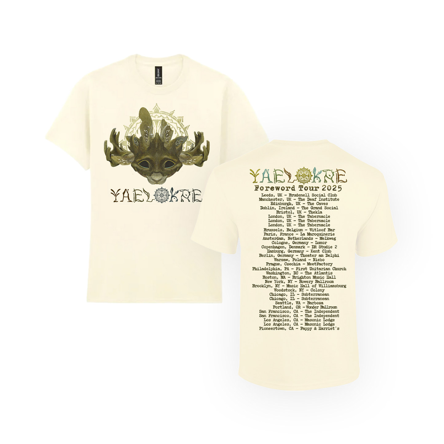 The Lark (Foreword) Cream Tour T-Shirt
