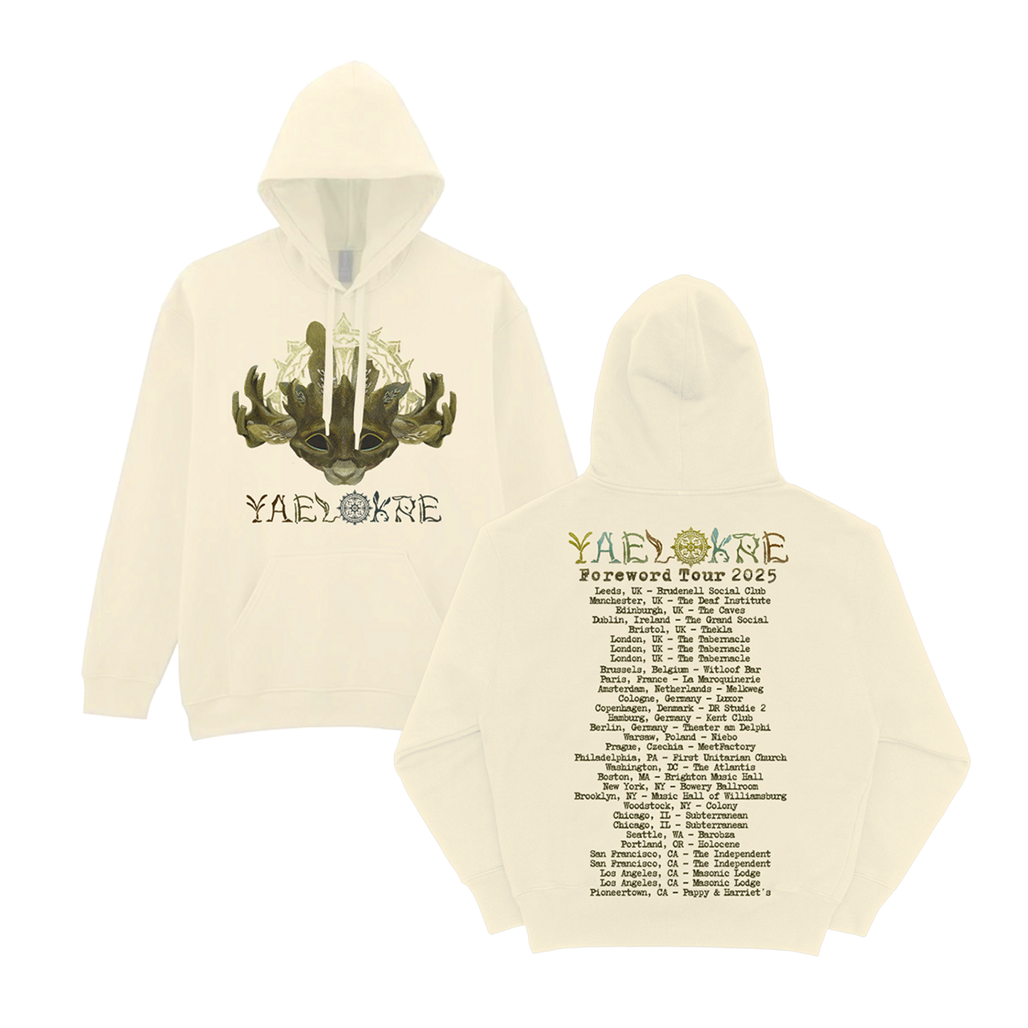 The Lark (Foreword) Cream Tour Hoodie