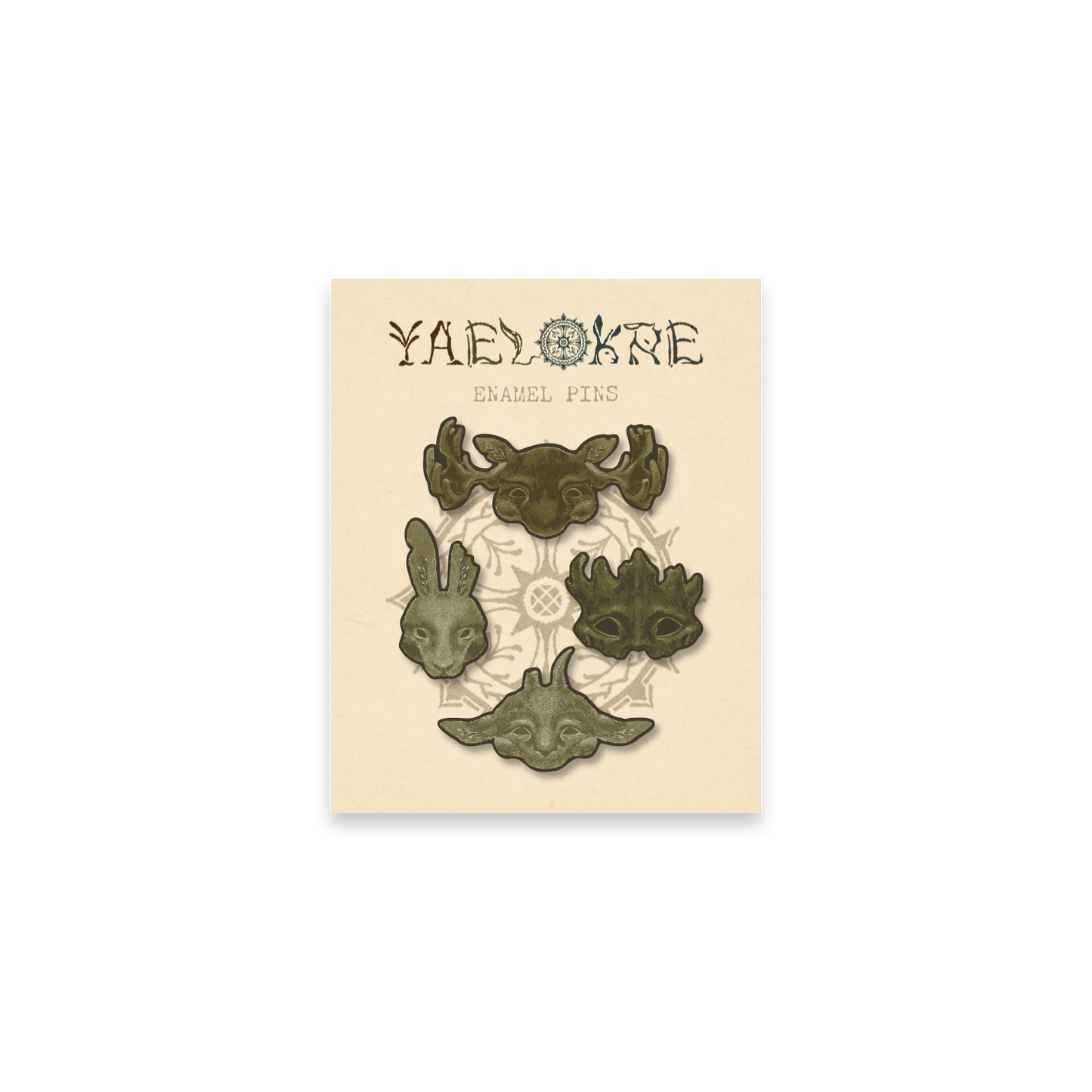 The Lark Masks Badges